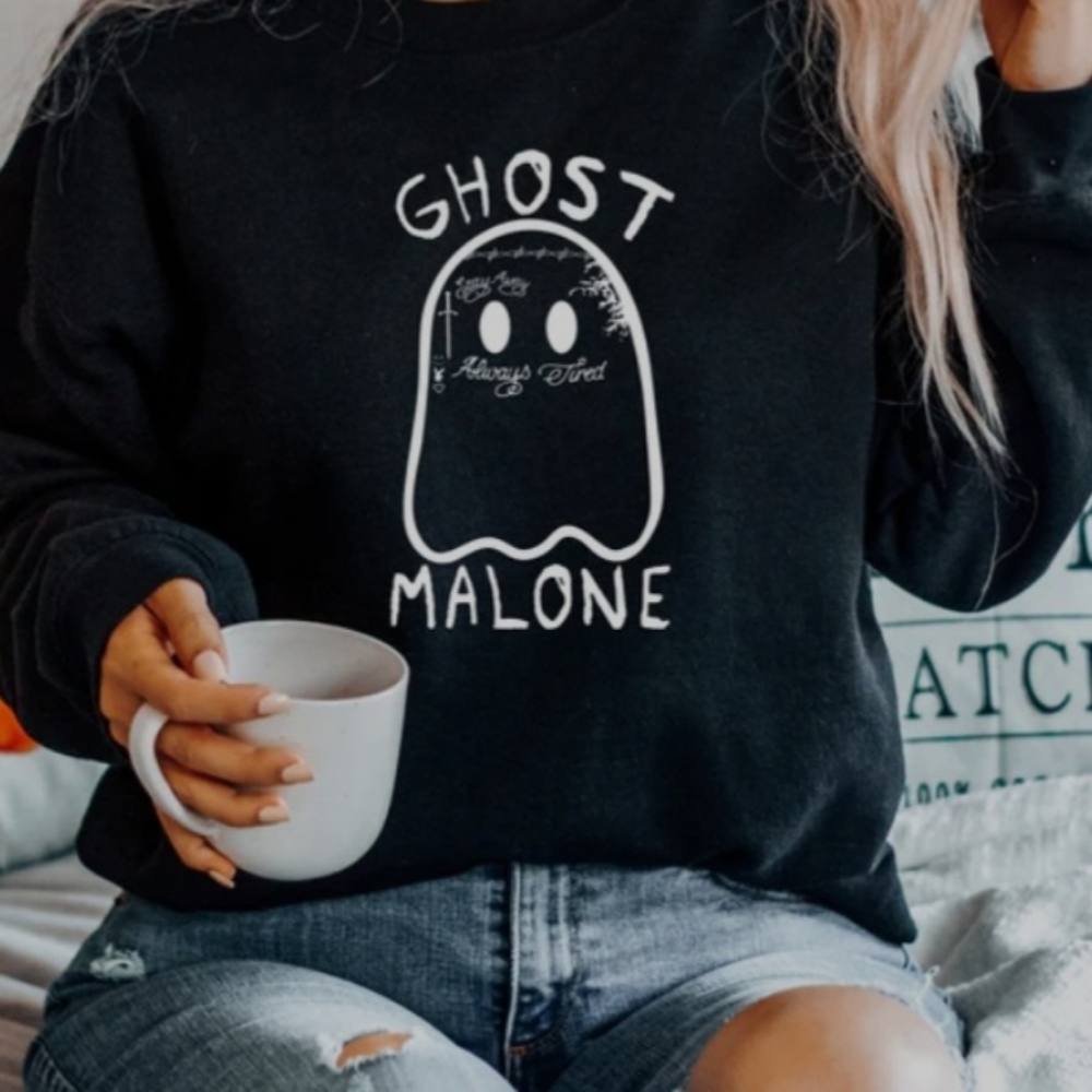 Standard Size Ghost Malone Tee - image 1
